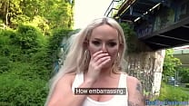 Panties to the side fuck for picked up amateur slut in public place Panties to the side fuck for picked up amateur slut in public place