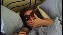 Naughty brunette flashing her ass on the road and fucked at home Naughty brunette flashing her ass on the road and fucked at home