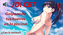 JOI HENTAI CBT en la piscina azotando tus huevos a escondidas JOI HENTAI CBT en la piscina azotando tus huevos a escondidas