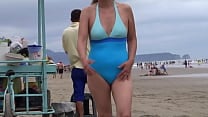 Latina on vacation at the beach she shows off gets turned on masturbates and wants to fuck wants to suck a cock