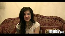 Emo slut with tattoos 1224