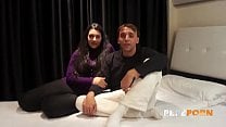 Mayka y Nacho pareja muy unida que quiere probar el porno amateur