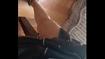 My lesbian colleague and I masturbate riskily in the office My lesbian colleague and I masturbate riskily in the office