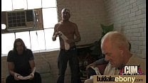 Ebony Slut Gets An Interracial Group Sex 26