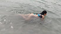 Latina gordita que culo m aacute s grande en la playa