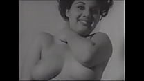 A curvy brunette with big beautiful breasts smiles at you cutely with a black and white porn video A curvy brunette with big beautiful breasts smiles at you cutely with a black and white porn video