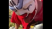 Clown Worshiping Muddy Boot With Hott Sauce Clown Worshiping Muddy Boot With Hott Sauce