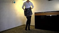 business bitch in leather skirt and overknees   blowjob and sex ends with cum on her slutty face  business bitch business bitch in leather skirt and overknees   blowjob and sex ends with cum on her slutty face  business bitch