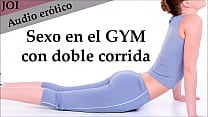 Ella entrena con sexo Correte dos veces en el GYM sexual JOI en espa ntilde ol Ella entrena con sexo Correte dos veces en el GYM sexual JOI en espa ntilde ol