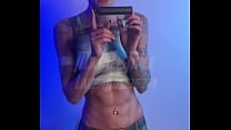 Charlotte Rose Lara Croft Body Paint Cosplay Solo wank Charlotte Rose Lara Croft Body Paint Cosplay Solo wank