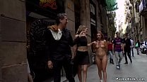 Spanish slave d in public Spanish slave d in public