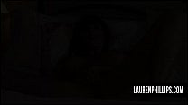 Buxom Redhead Lauren Phillips Plays with Her Pink Dildo Buxom Redhead Lauren Phillips Plays with Her Pink Dildo