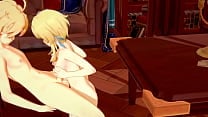 Genshin Impact Hentai Aether and Lumine Handjob and Fucked with creampie in her pussy Japanese Video Game Porn Animation 3D Genshin Impact Hentai Aether and Lumine Handjob and Fucked with creampie in her pussy Japanese Video Game Porn Animation 3D