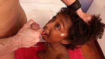 Negra carioca leva ferro no c uacute e gozada na cara Negra carioca leva ferro no c uacute e gozada na cara
