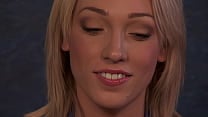 Blonde Starlet Lily LaBeau Spreads Her Legs And Fucks On The Couch