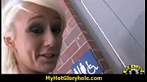 Sexy Wild Lady Deepthroats At Gloryhole 11