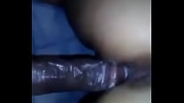 Sliding my hard dick deep inside tight wet pussy