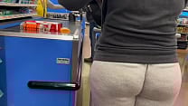 Massive Booty Wedgie At Walmart