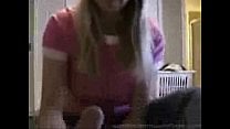 Blonde Handjob