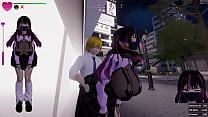 Hentai Game 3D Secrets of Exposure jirai girl part 1 randomly having sex in the square Hentai Game 3D Secrets of Exposure jirai girl part 1 randomly having sex in the square