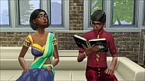 step Sister helps her stepbrother have sex for the first time in his life so that he doesn  039 t study so much   indian first time sex