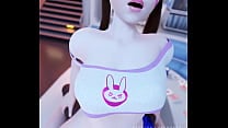 Overwatch   Dva   By honta Animation