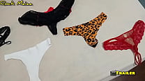 CUCKOLD SHOWS OFF HIS WIFE TRYING ON AND SHOWING OFF IN PANTIES CUCKOLD SHOWS OFF HIS WIFE TRYING ON AND SHOWING OFF IN PANTIES