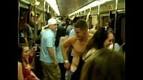 StripTease in the Subway