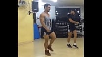 Sexy Brazilian Muscle Hunk Dancing at the Gym Sexy Brazilian Muscle Hunk Dancing at the Gym