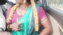 Indian car sex housewife with husbend  039 s father long drive for fucking  Telugu dirty talks 