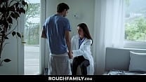 RoughFamily Supportive Doctor Milf Examines her Stepson Silvia Saige