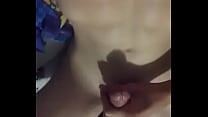 Cumming on chest