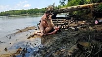 Thick wife fucked in the mud on a nature walk Becky Tailorxxx Thick wife fucked in the mud on a nature walk Becky Tailorxxx