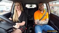 Fake instructor fucks busty minx Georgie Lyall in the car Fake instructor fucks busty minx Georgie Lyall in the car