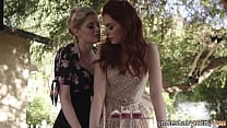 Sensual blonde lesbian hottie seduces her redhead friend and lick her bush outdoors Charlotte Stokely Maya Kendrick Sensual blonde lesbian hottie seduces her redhead friend and lick her bush outdoors Charlotte Stokely Maya Kendrick