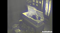 Twisted coffin fetish couple fuck