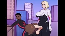 Spider Gwen Futa est aacute caliente y se coje a Miles llen aacute ndolo su culo de semen Spider Gwen Futa est aacute caliente y se coje a Miles llen aacute ndolo su culo de semen
