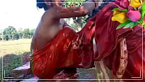 Rati bhabhi was taking bath outside husband 039 s cock stood up and he went home and fucked Rati bhabhi