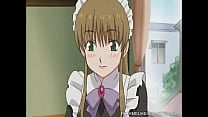 Anime maid gets wet pussy fantasizing Anime maid gets wet pussy fantasizing