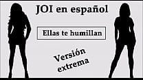 JOI EXTREMO en espa ntilde ol  Ellas te humillan en el bosque  JOI EXTREMO en espa ntilde ol  Ellas te humillan en el bosque