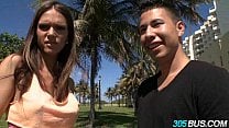 Pornstar Jennifer Dark fucks 3 guys on 305bus 5 2