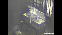 Crazy Couple Fucking in Empty Coffin