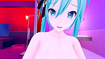Hatsune Miku Intense Impregnation at a Love Hotel Vocaloid Hentai