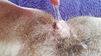 Super hairy bush big clit pussy compilation close up HD