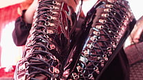 Try On Haul  Thigh High Boots  Arya Grander