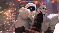 Evie The Robot Footjob Wall e