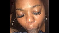 Girl drinks Cum