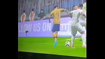 follada visto en fifa varcelona humillando con autentico y semejante pollon de gol