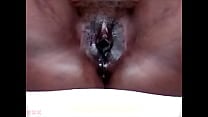 Black vagina close up
