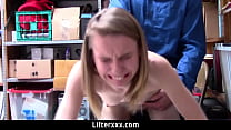 Blonde Teen Catarina Caught Shoplifting Fucked By Mall Cop After Discussing Lifterxxx